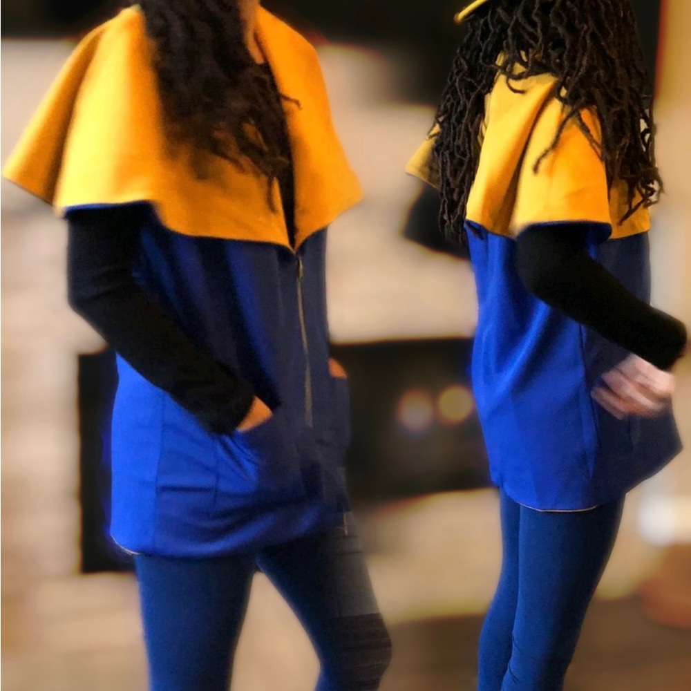 Reversible cape!